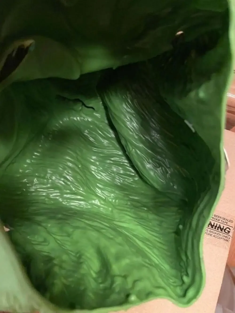 Vintage 1997 Dr. Seuss The Grinch Latex Mask NWT New With Tags Deadstock Mint